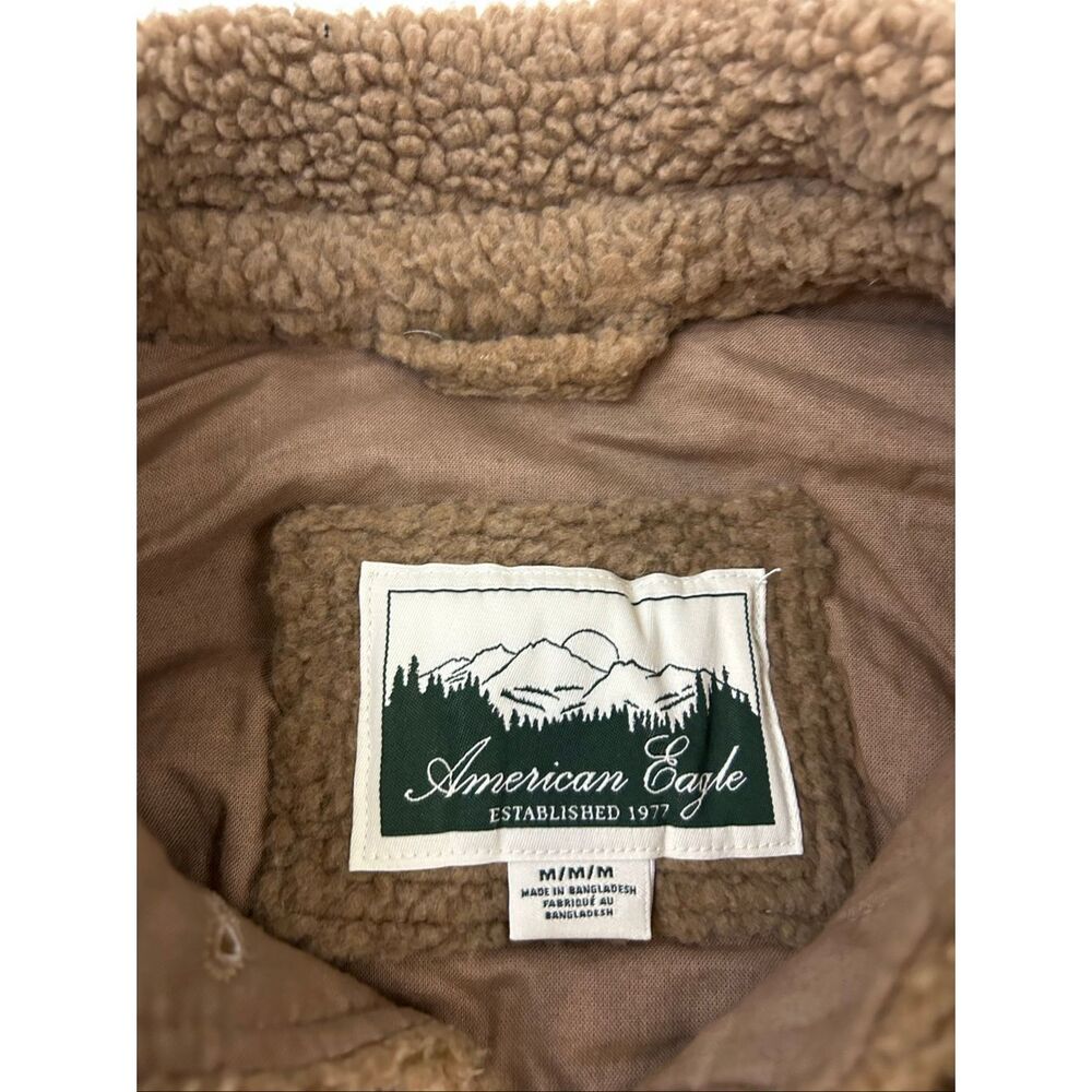 American Eagle Super Soft Solid Jacket Shacket Me… - image 6
